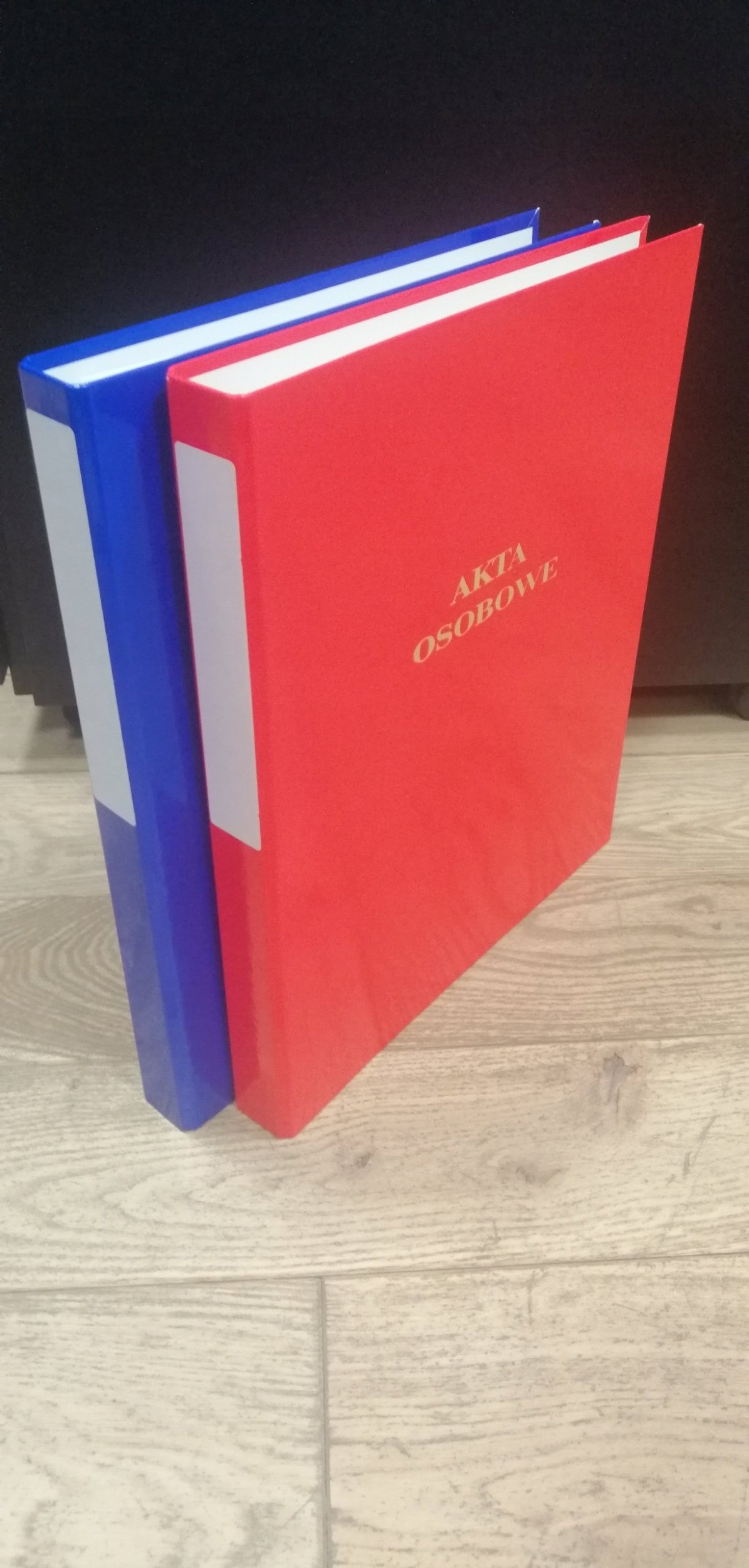 Barbara Teczka do akt osobowych Barbara A4/32mm 2R, CZERWONY