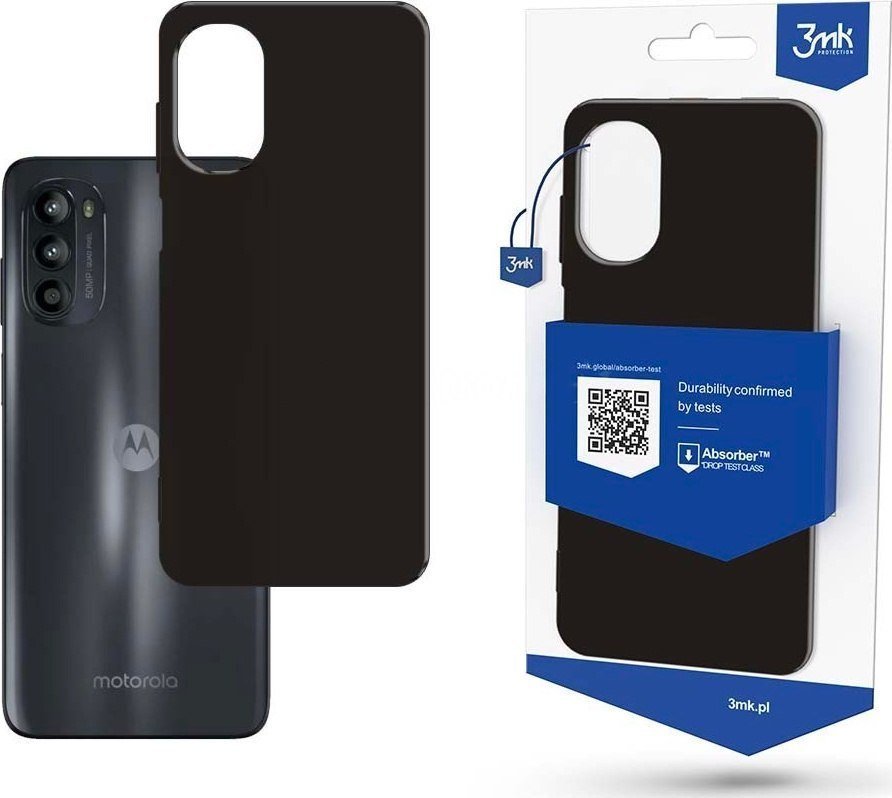 3MK Etui 3MK Matt Case Motorola Moto G52 czarny/black