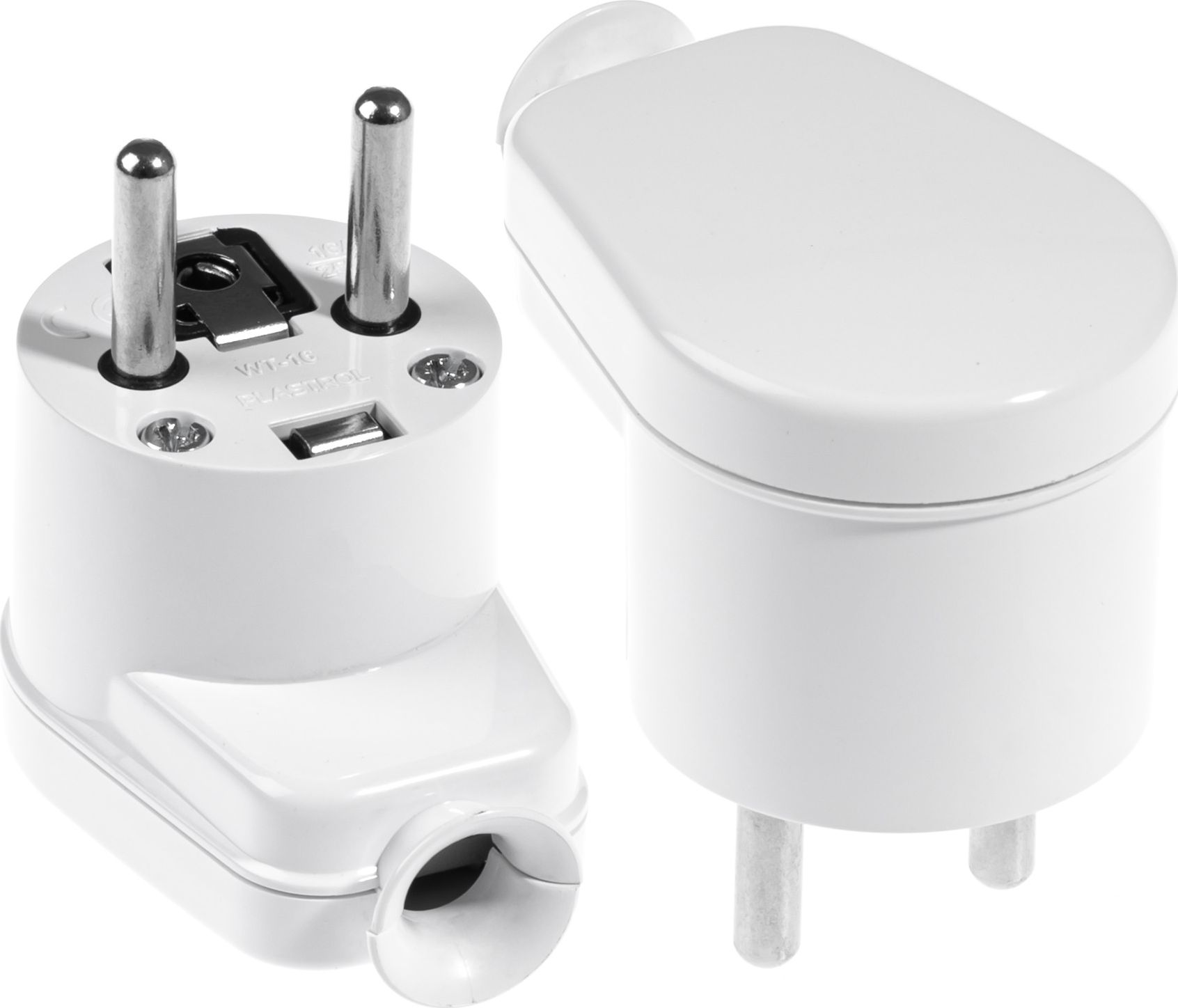 Opal Wtyczka kątowa rozbieralna WT-16 2P+Z 16A biała