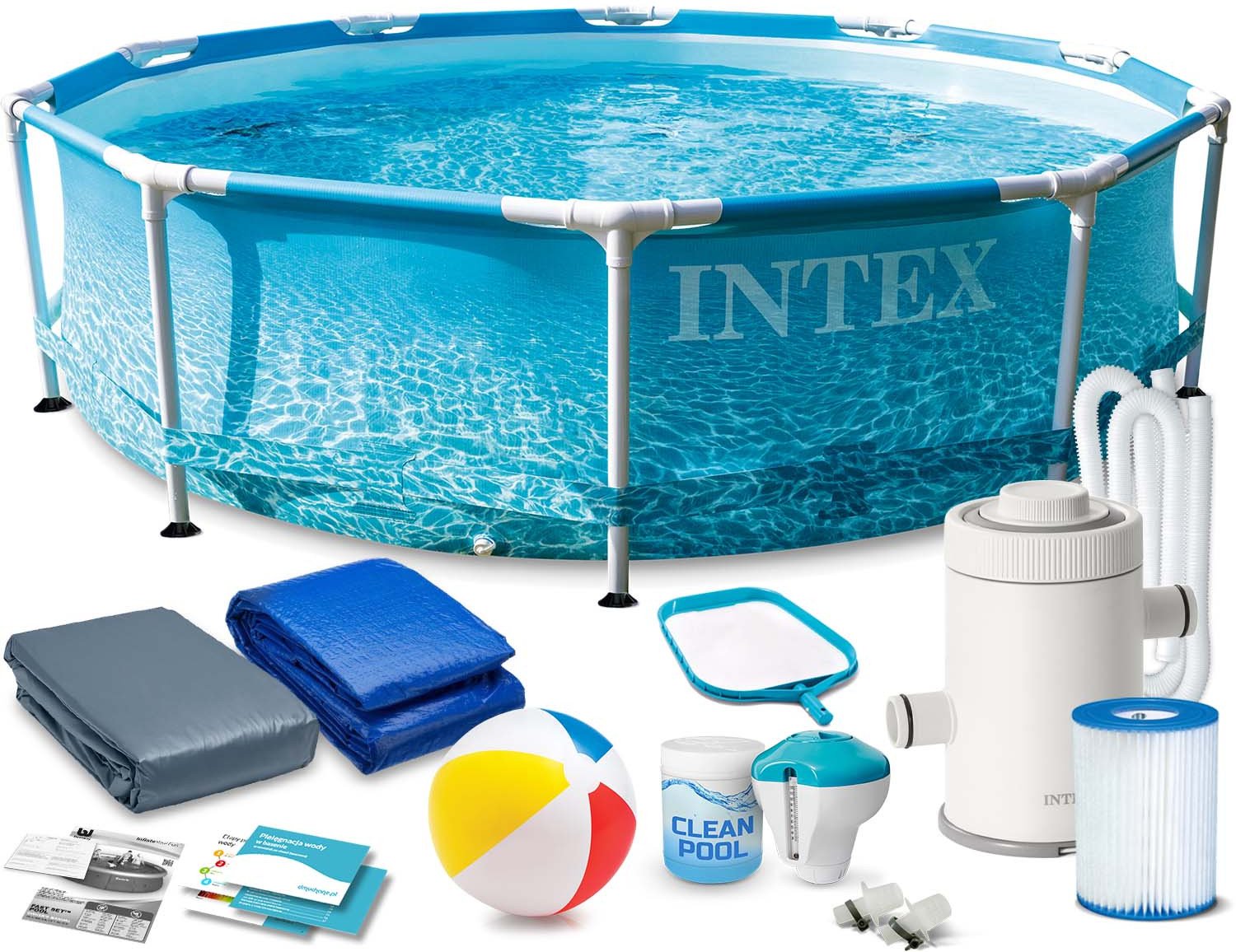 Intex Basen stelażowy 305cm 16w1 (28208)