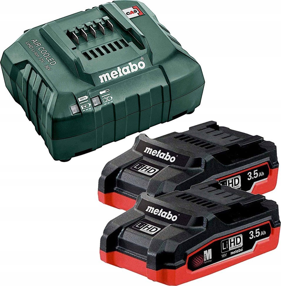 Metabo Metabo Basis-Set 2x 18V 5,5 Ah LiHD