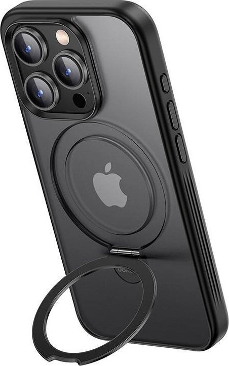 Ugreen Ochronne magnetyczne etui ze stojakiem UGREEN LP764 do iPhone 15ProMax 6.7cala (Czarna)