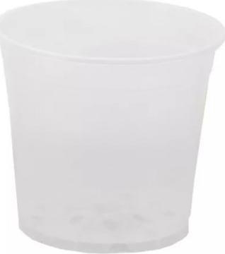 Rim Doniczka plastikowa produkcyjna transparentna 11 cm