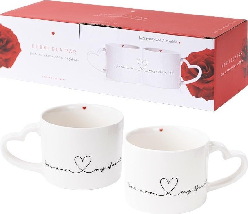 Zestaw kubków dla par - You Are My Heart