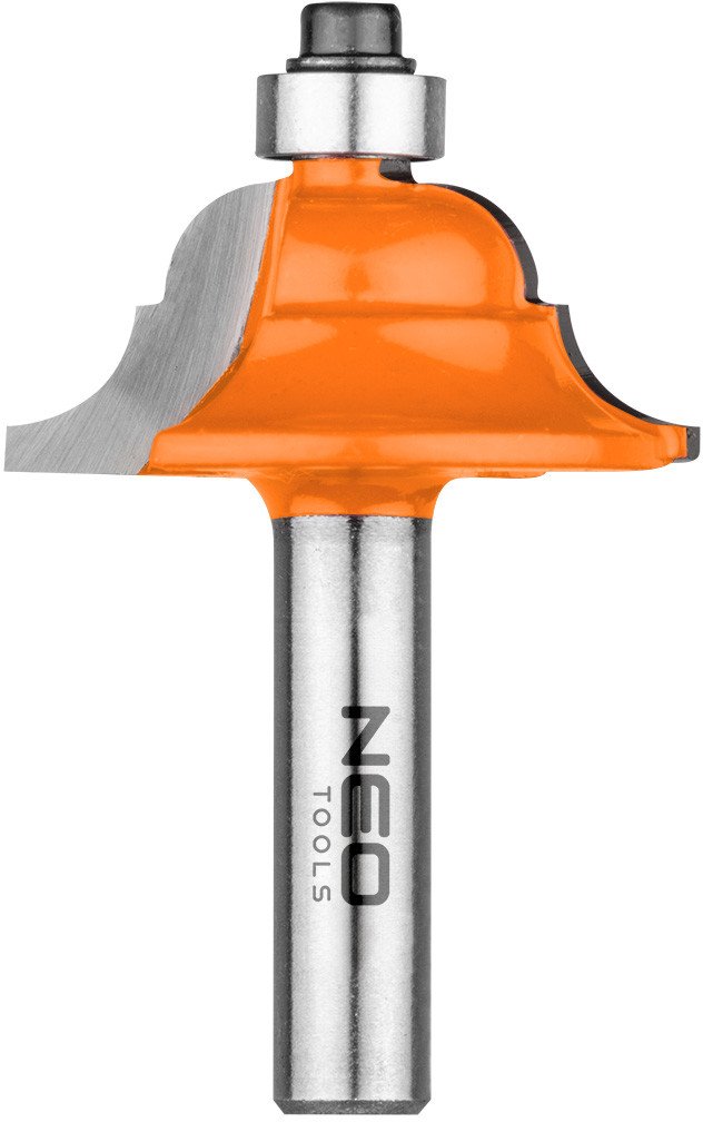 Frez kształtowy z łożyskiem, ozdobny, TCT, 34.9 x 15 mm, trzpień 8 mm