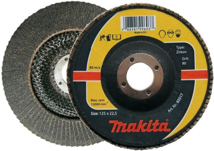 Makita Ściernica listkowa Zirkon granulacja 40 125mm (P-65492)