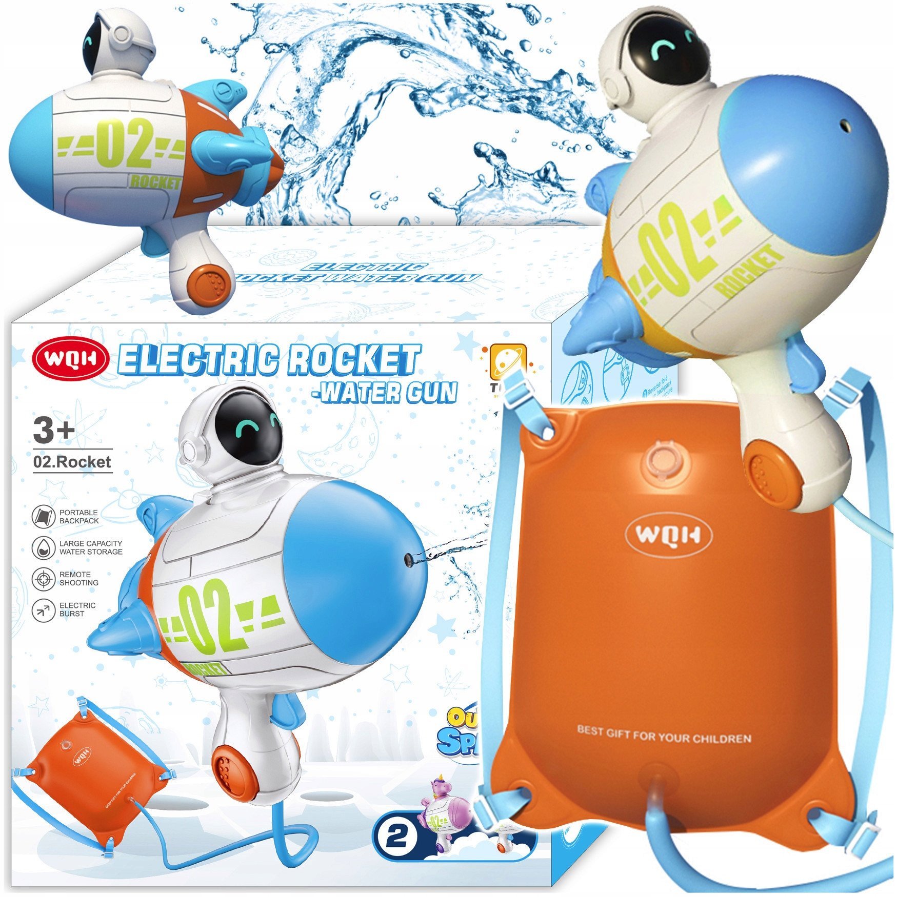 B28C AUTOMATYCZNY PISTOLET RAKIETA NA WODĘ