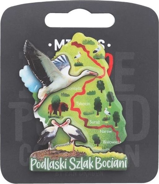 Pan Dragon Magnes I love Poland Podlasie ILP-MAG-C-POD-13