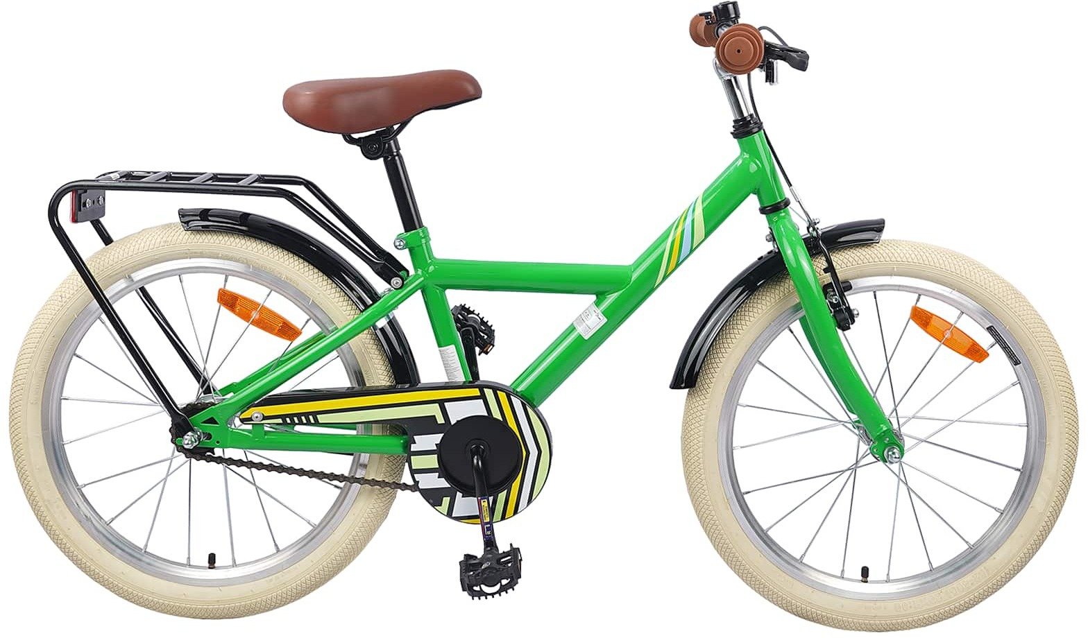 vidaXL Rower Dziecięcy 24 Cali dla dzieci w wieku 8-12 lat Zielony