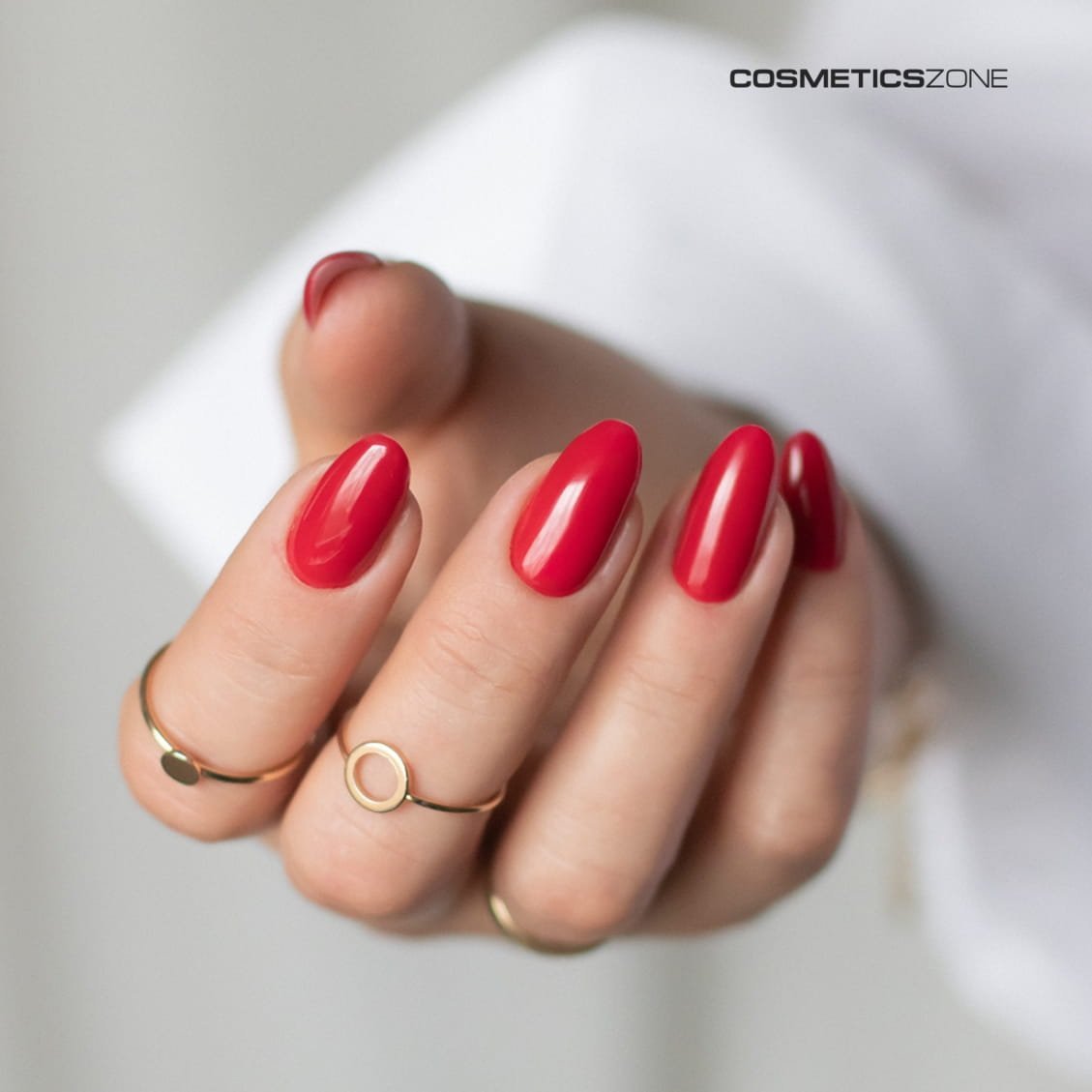 Cosmetics Zone Cosmetics Zone Lakier hybrydowy hipoalergiczny czerwony 7ml Classy Rose A004