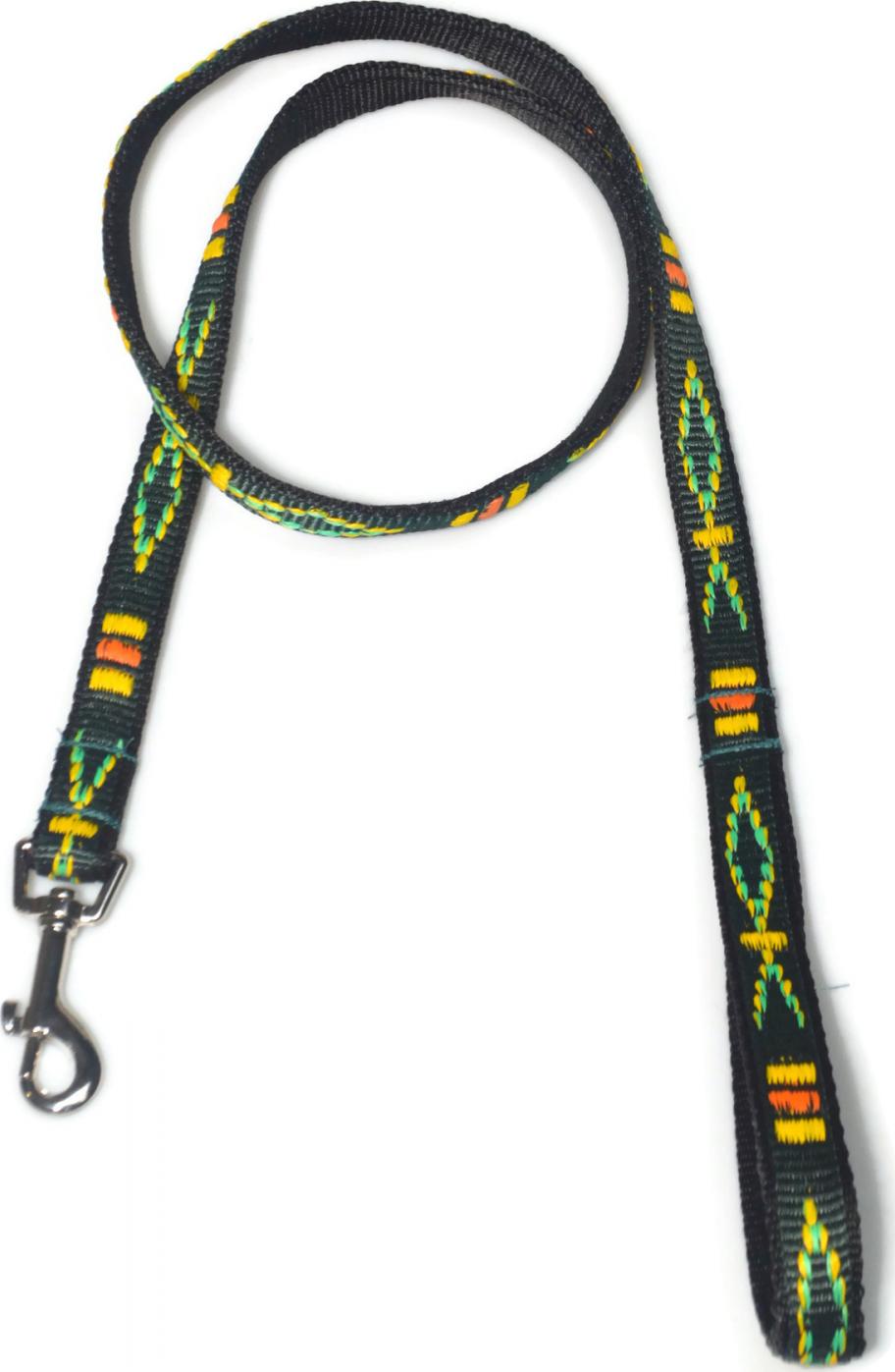 Alizoo Smycz dla psa podwójna indiańska 20mm/130cm - ALIZOO