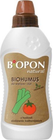 Biopon Nawóz naturalny do warzyw i ziół Biohumus 1 l
