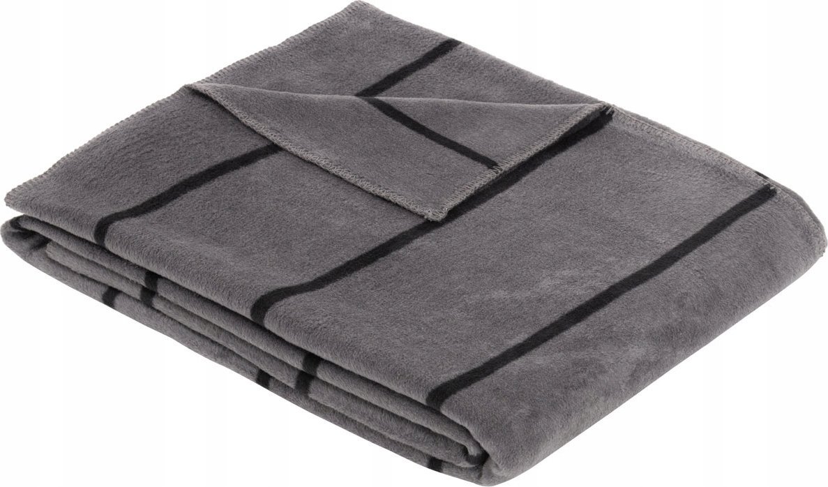 Bugatti Bugatti Jacquard Blanket Grey 150x200
