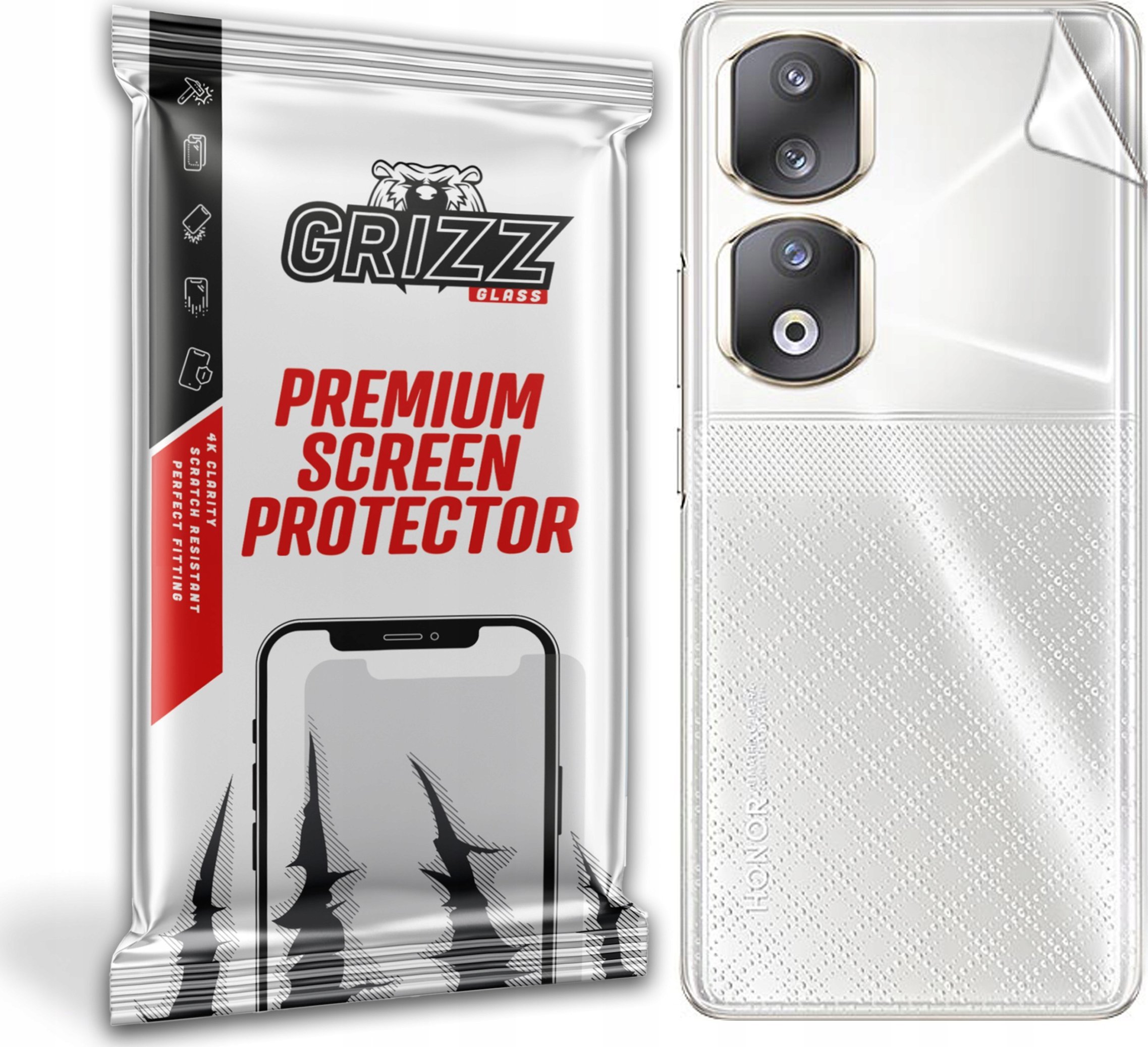 GrizzGlass Folia na tył GrizzGlass SatinSkin do Honor 90 Pro