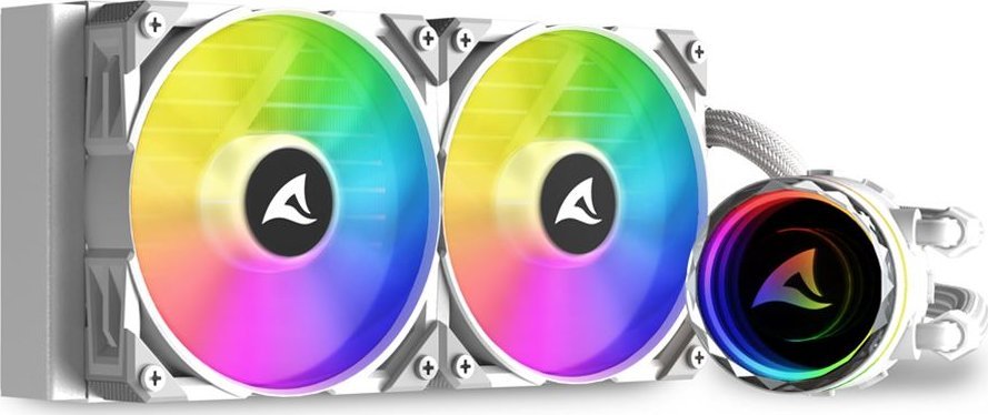 Chłodzenie wodne Sharkoon S80 RGB White