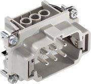 LAPP Zestaw kompletny 6+PE stykowy żeński obudowa wtyczki i wkład KIT H-BE 6 BS AG (75009637)