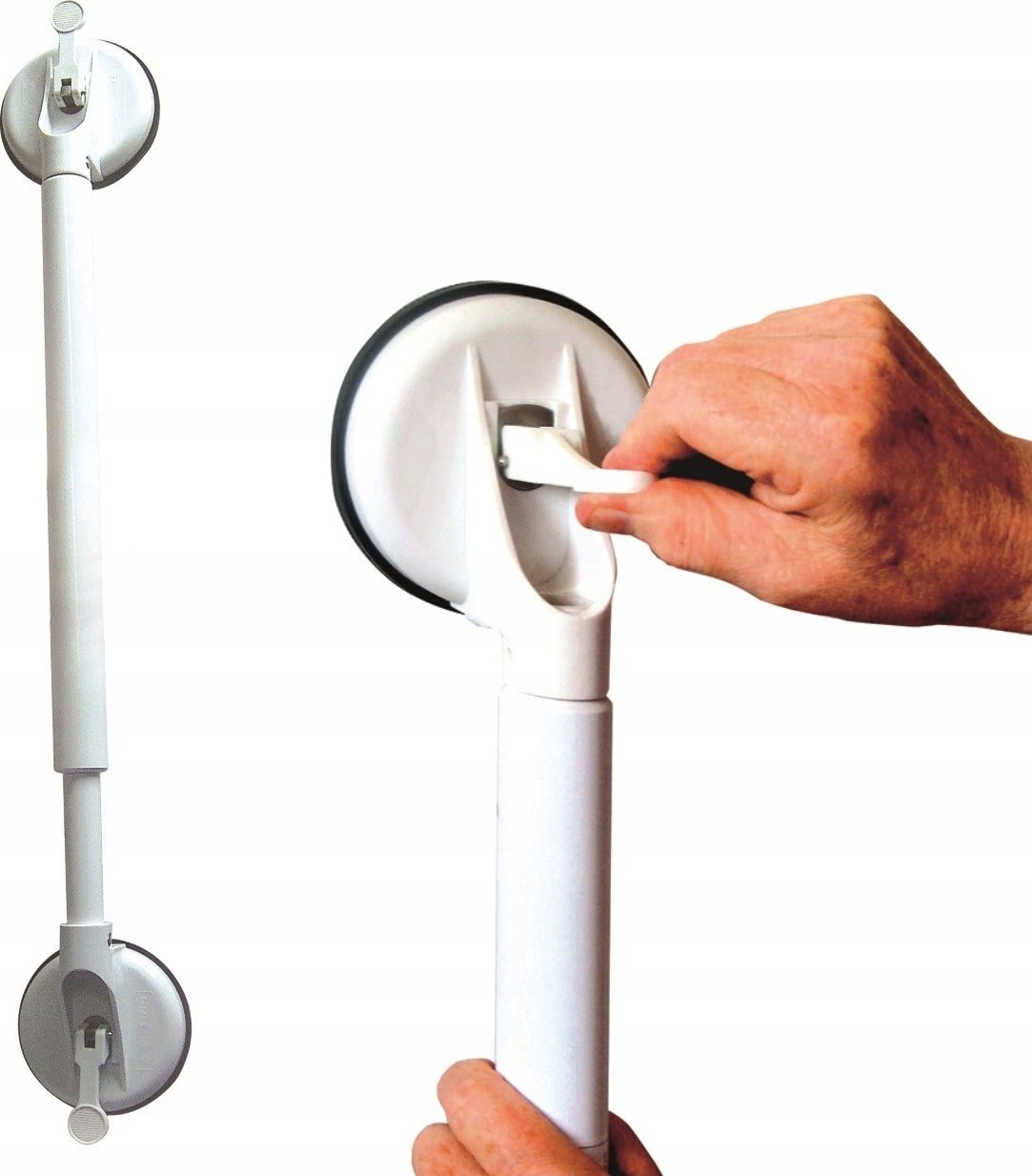 Sundo Telescopic handle with extendable vacuum suction cups
