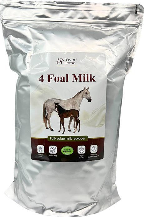 Over Horse 4 Foal Milk - preparat mlekozastępczy dla źrebiąt 4 kg