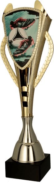 Victoria Sport Puchar plastikowy złoty - PIŁKA NOŻNA