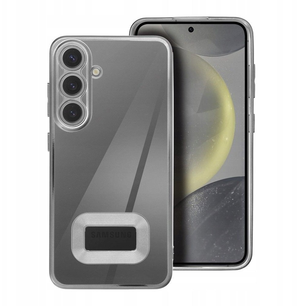 Futerał GLAM do SAMSUNG S25 Ultra srebrny