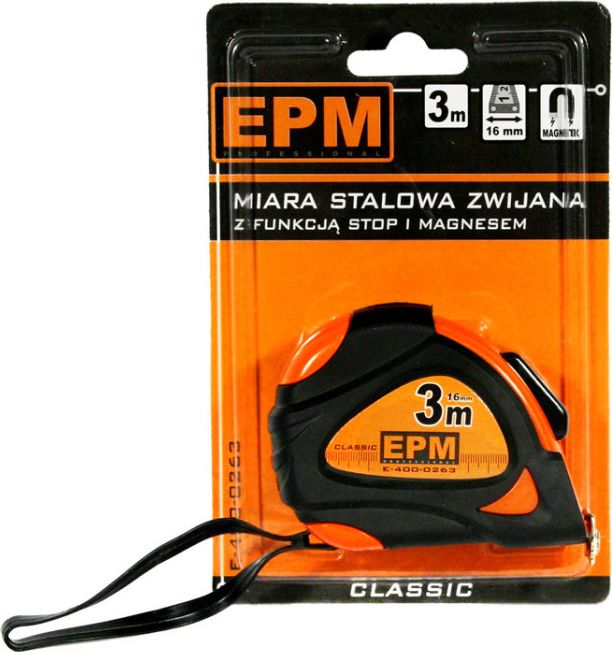 EPM miara zwijana Rubber 3m*16mm (E-400-0240)