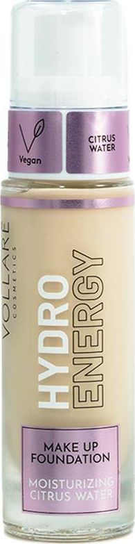 Vollare Vollare Hydro Energy Make Up Foundation podkład nawilżająco-energetyzujący do twarzy 01 Pastel Pear 30ml