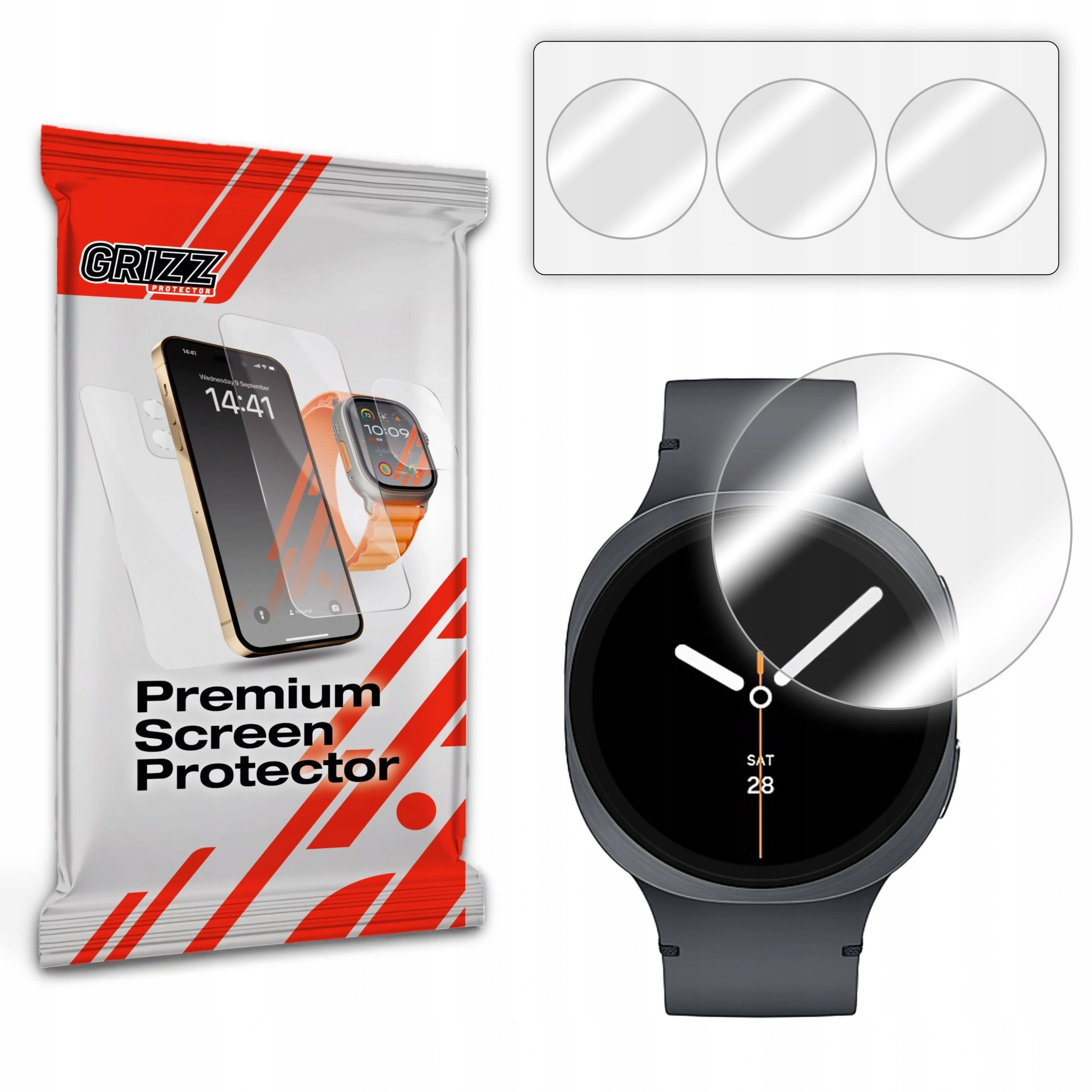 Folia hydrożelowa GrizzGlass Hydrofilm do Samsung Galaxy Watch 8 44mm