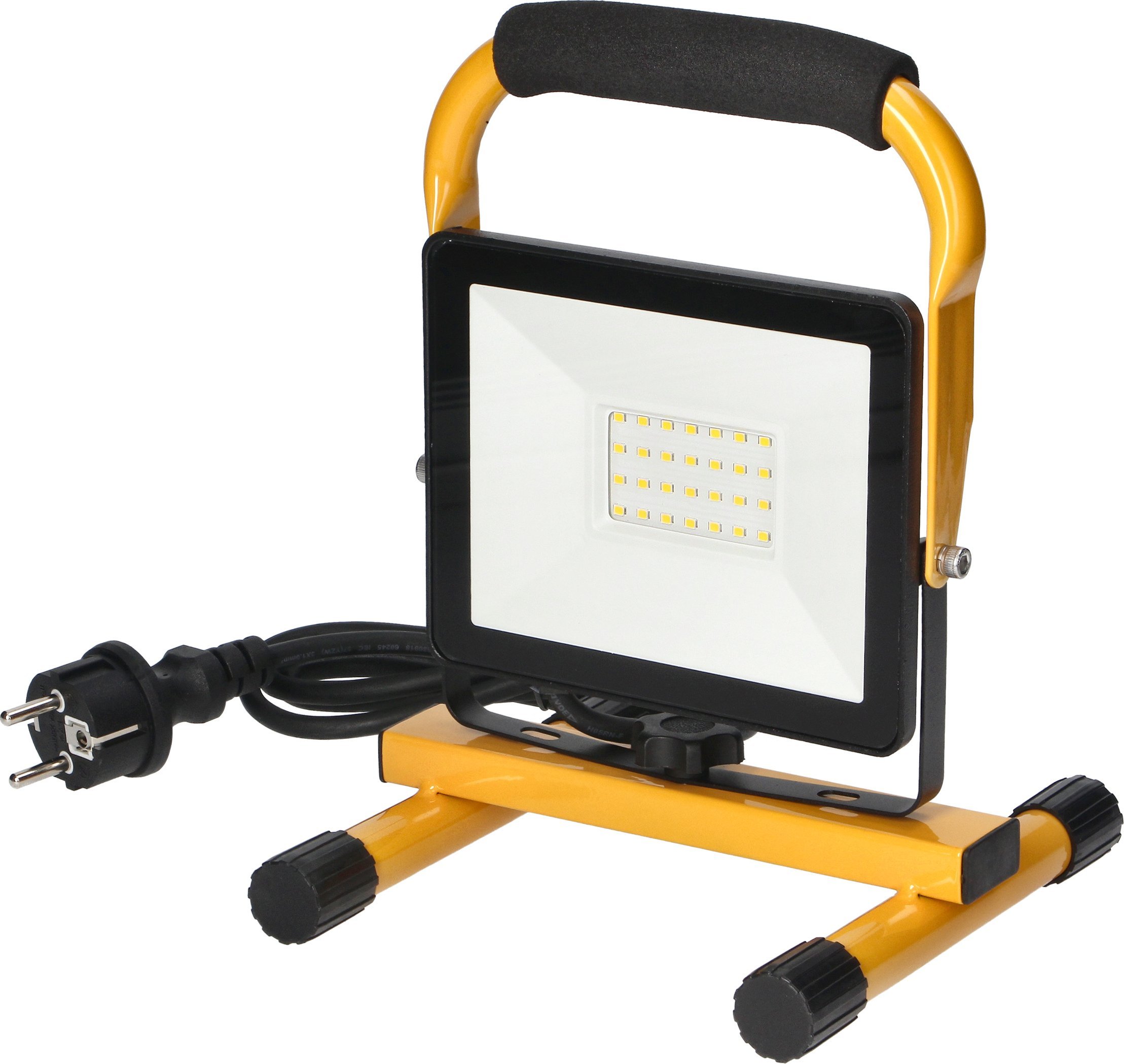 Naświetlacz Orno CAVO przenośny naświetlacz LED 30W, na statywie, 2400 lm, IP65, 4000K, z przewodem 1,5m