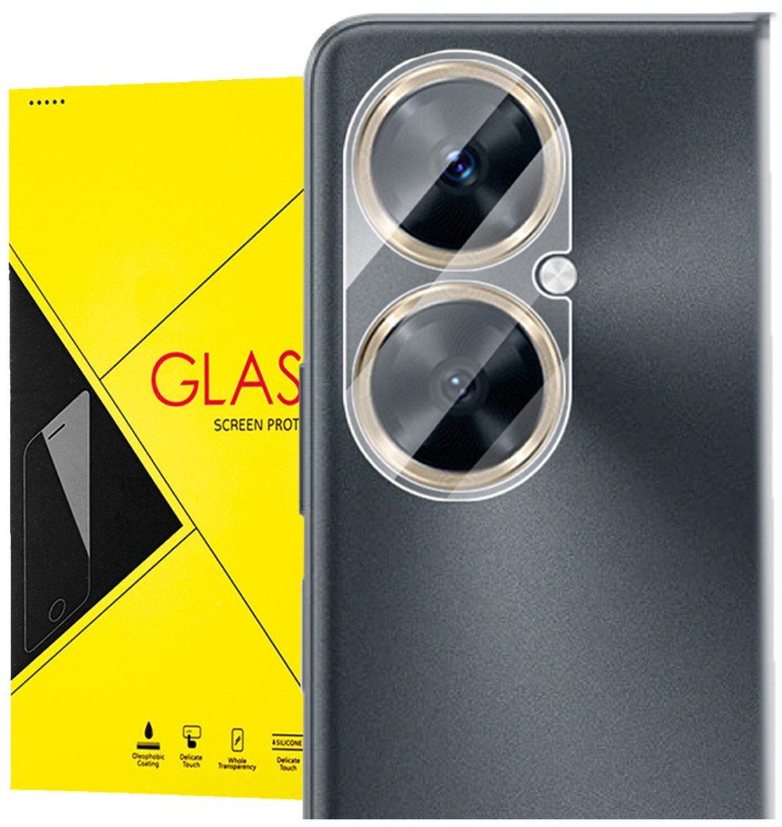 Szkło Hartowane do Aparatu Huawei Nova 11i, Przezroczyste