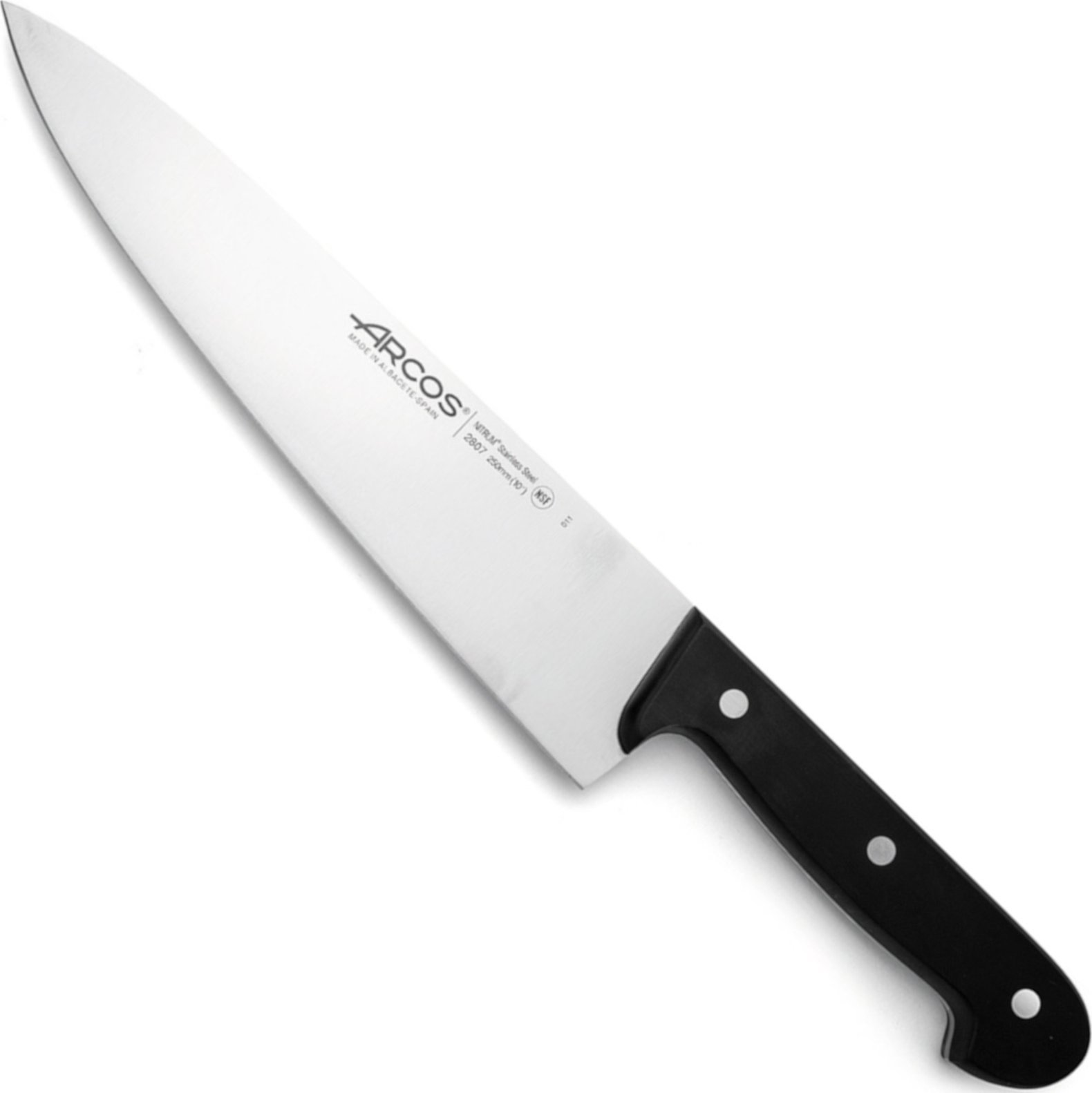 Arcos Nóż szefa kuchni kucharski uniwersalny UNIVERSAL dł. 250/385 mm Nóż szefa kuchni kucharski uniwersalny UNIVERSAL dł. 250/385 mm