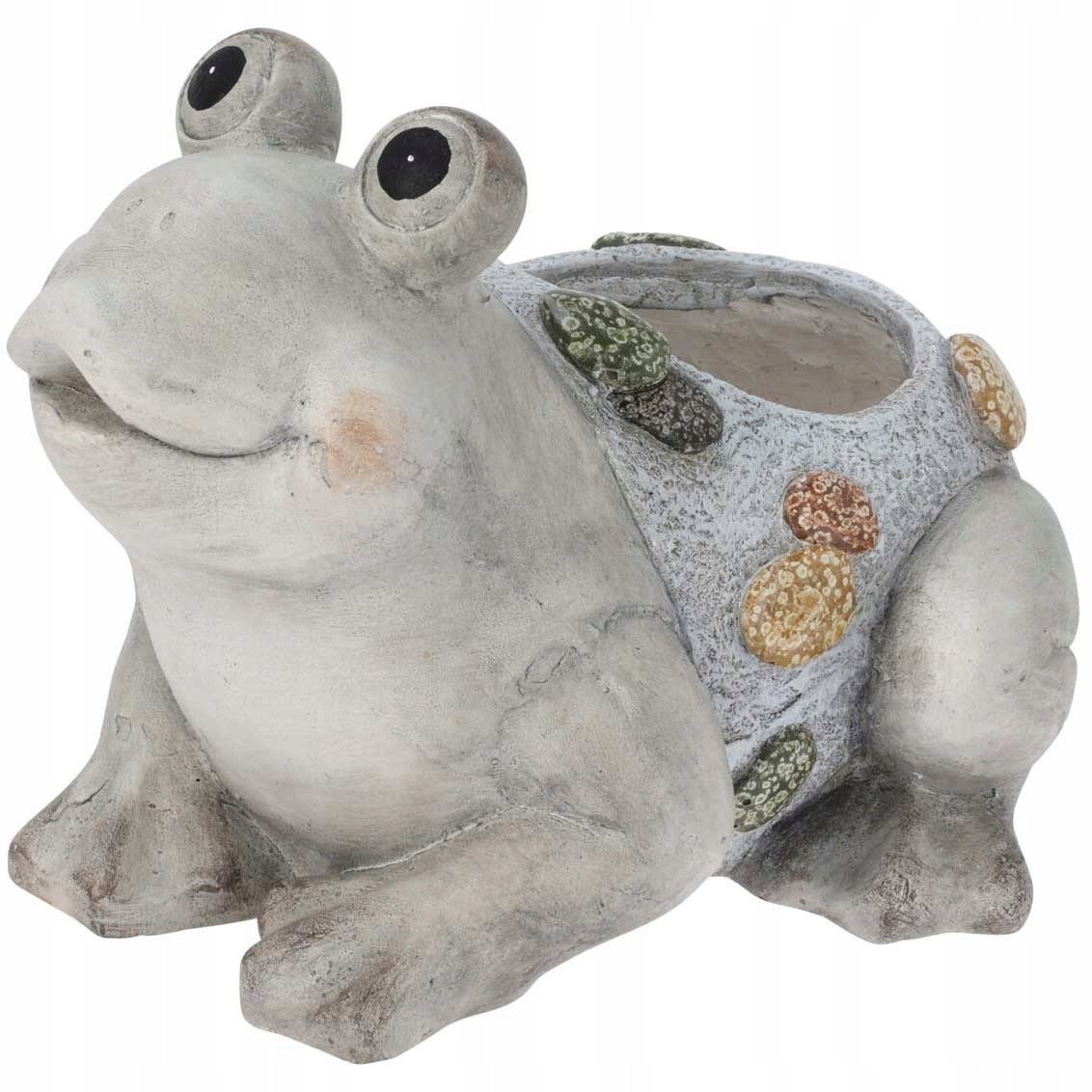 Doniczka do ogrodu z figurką