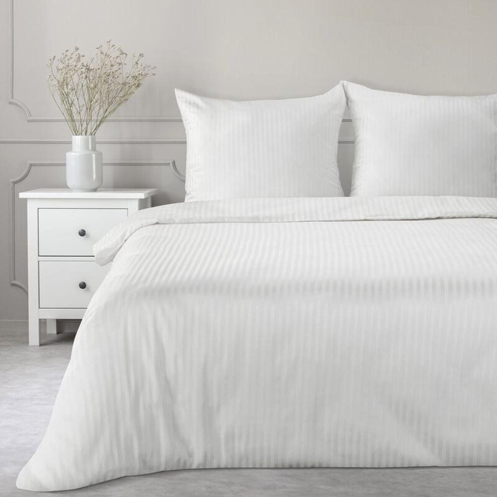 Eurofirany KOMPLET POŚCIELI SATYNOWEJ VERA 220 X 200 CM BIAŁY