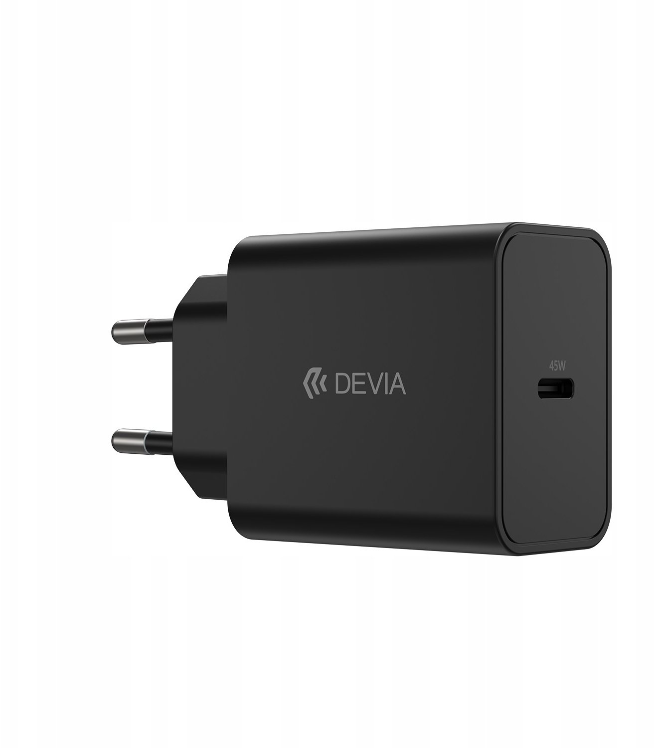 Devia ładowarka sieciowa Rocket PD 45W 1x USB-C biała + kabel USB-C - USB-C
