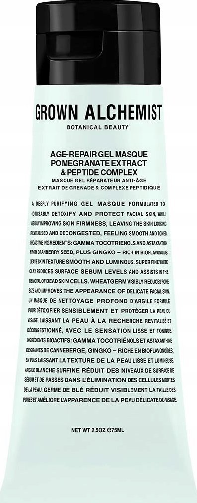 Grown Alchemist Grown Alchemist, Age - Repair, Anti-Ageing, Hyaluronic Acid, Gel Mask, For Face, 75 ml For Women