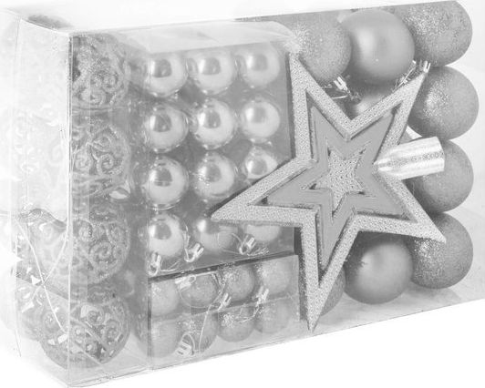 Springos Bombki choinkowe na choinkę zestaw 100 szt. UNIWERSALNY