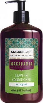 Arganicare Arganicare Macadamia Odżywka bez spłukiwania do kręconych włosów 400 ml