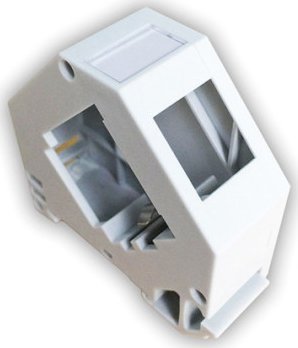 Roline Adapter szyny montażowej ROLINE do cienkich modułów ROLINE Keystone, pusty