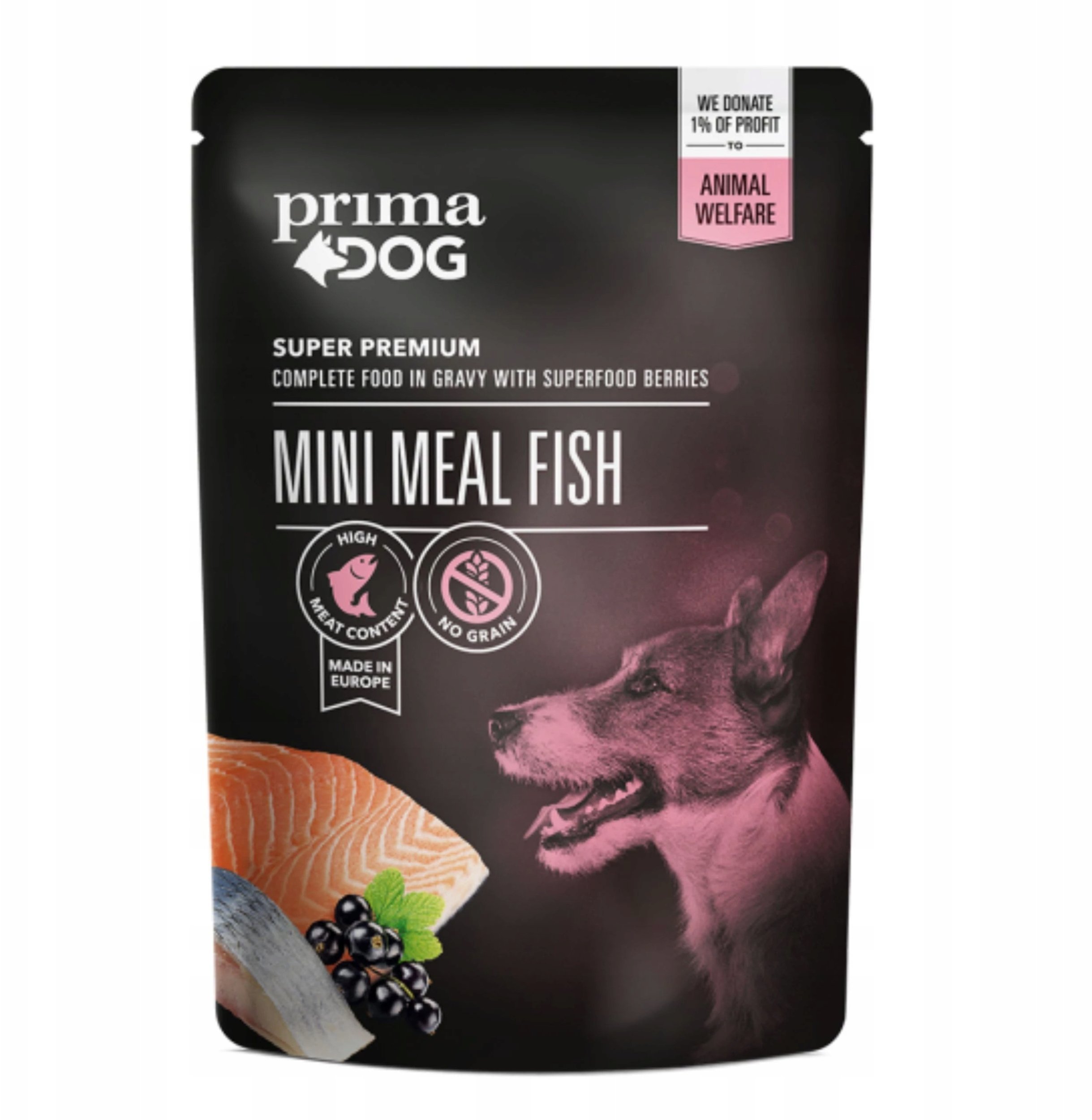 DOG FOOD MINI MEAL FISH 85G