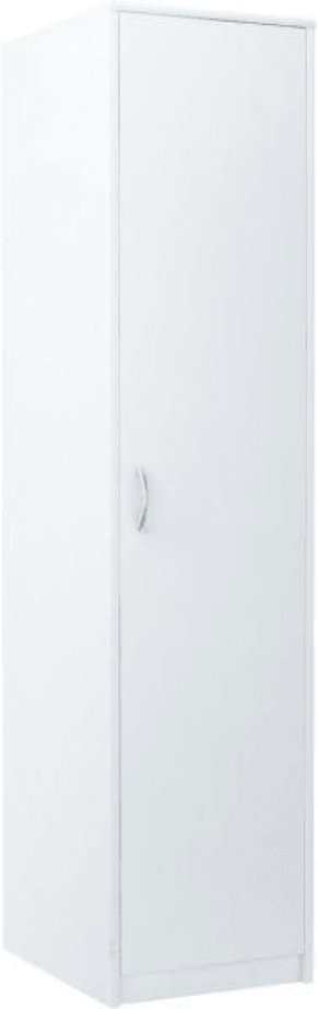 Szafa jednodrzwiowa, Classic, 45x55x193 cm, biel, mat