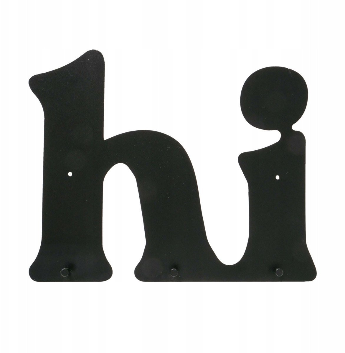 Wieszak ścienny na 3 haczyki HI, 38 x 30 cm