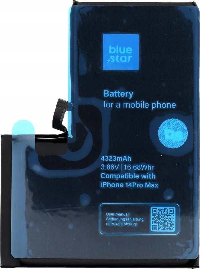 Bateria Blue Star Blue Star HQ Bateria do Iphone 14 PRO MAX 4323 mAh