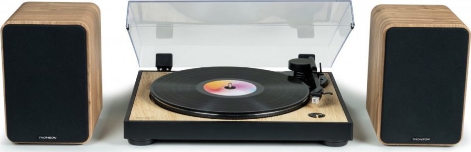 Gramofon z aktywnymi głośnikami THOMSON TT300 WS602DUO