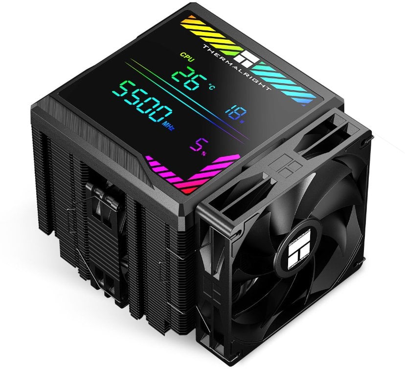 Chłodzenie CPU Thermalright Peerless Assassin 140 Digital czarny (140mm) Chłodzenie procesora