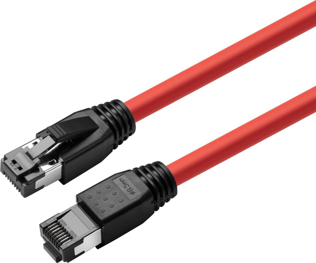 MicroConnect CAT8.1 S/FTP 2m Red LSZH