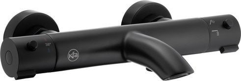 Bateria wannowa KFA Moza ścienne czarny (5734-010-81)