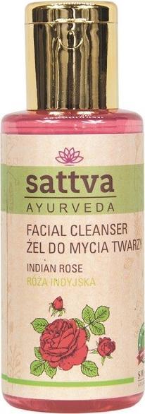 Sattva Ayurveda Facial Cleanser Żel do mycia twarzy Indian Rose 100ml