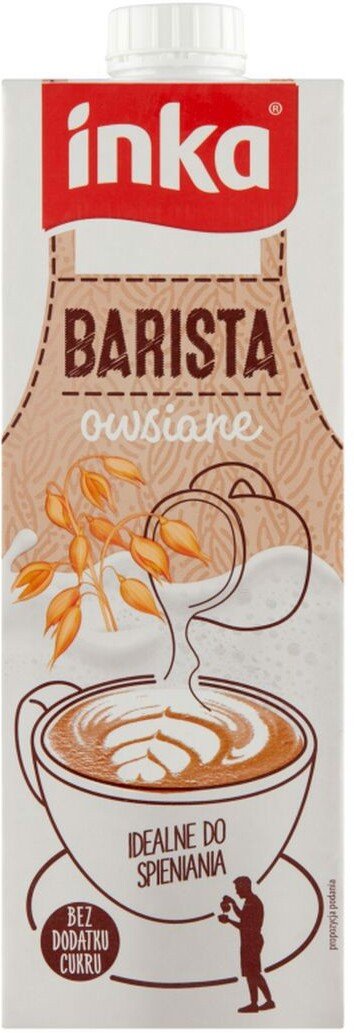 Inka Barista Napój owsiany z wapniem i witaminami 1 l