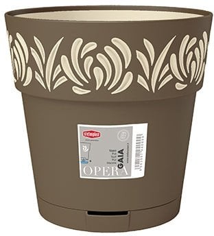 Puku pods ar paliktni Gaia O30x29cm bruns 8003507886025