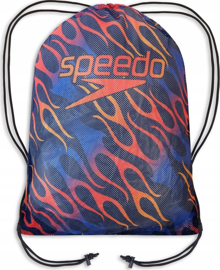 Speedo Plecak torba worek na buty sportowy szkolny Speedo Printed Mesh Bag rozmiar 35 l