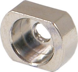 Triton Tuleje SCHROFF do M2.5, mosiądz niklowany, 100 szt.